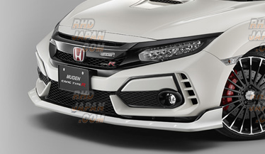 Mugen Front Bumper Garnish Flame Red - Civic Type-R FK8 - RHDJapan